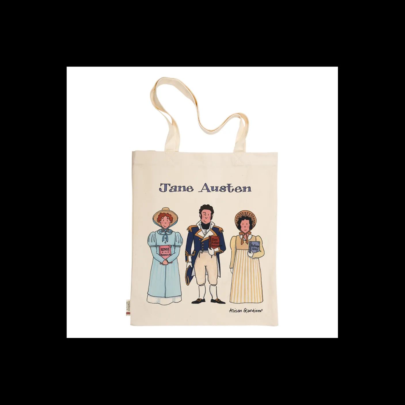 Jane Austen Canvas Tote Bag