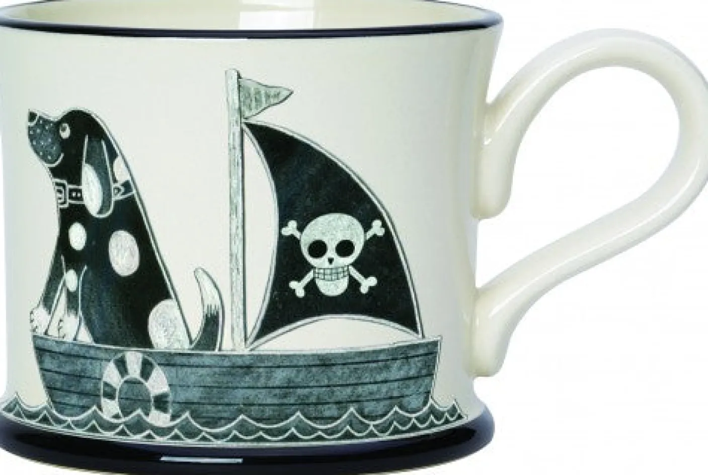 Sea Dog - It's a Dog's Life Mug by Moorland Pottery