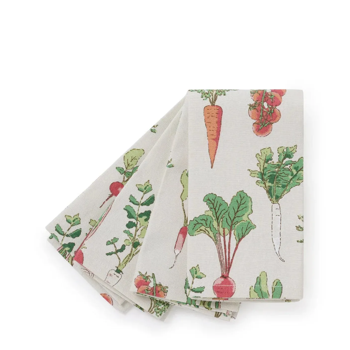 Garden Vegetables Napkins  - Set of 4