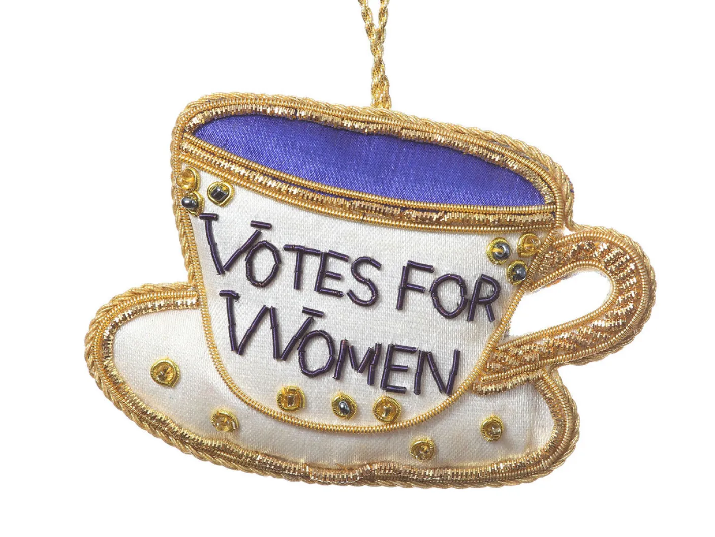 Votes for Women Tea cup Decoration