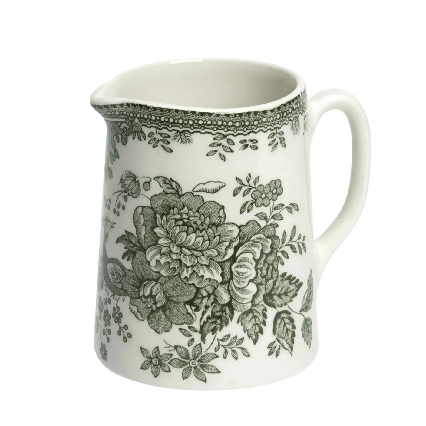 Dark Green Asiatic Pheasants Mini Tankard Jug