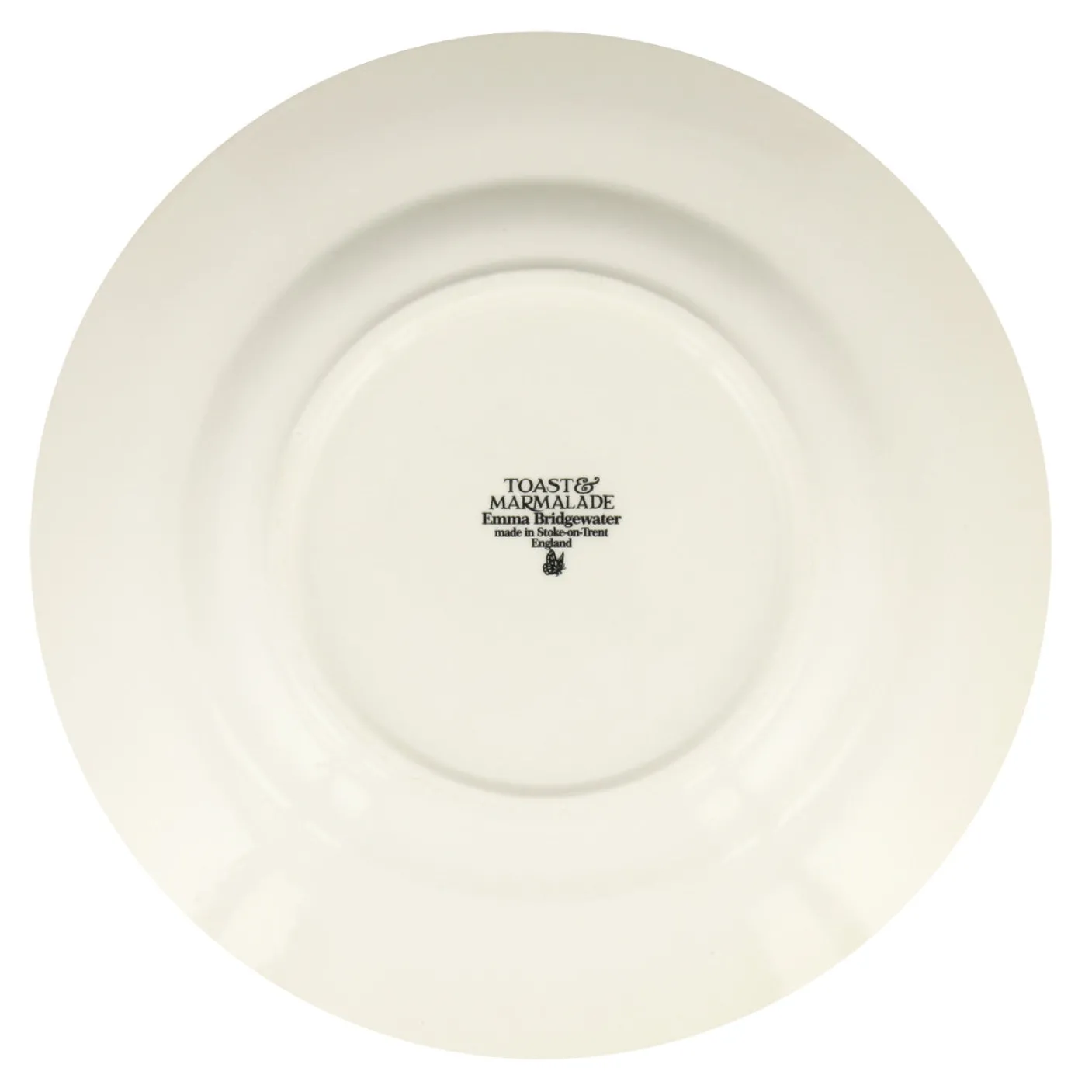 Black Toast Fish & Chips 10 1/2 inch Plate