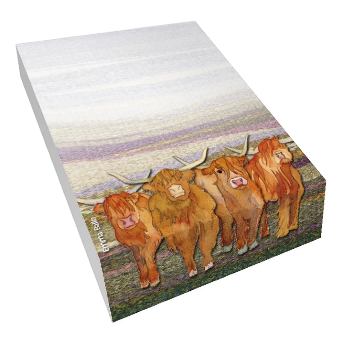 Highland Coos Slant Pad