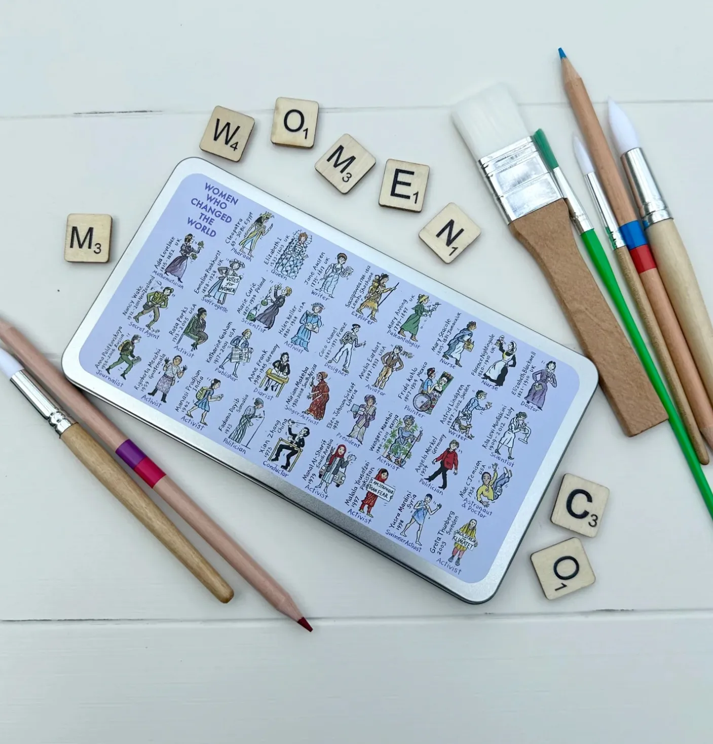 Women Who Changed the World Pencil Set