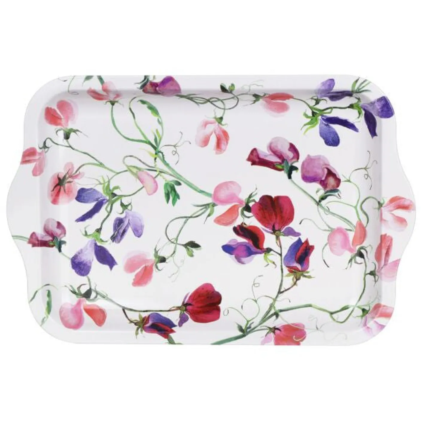Sweet Pea Small Tin Tray