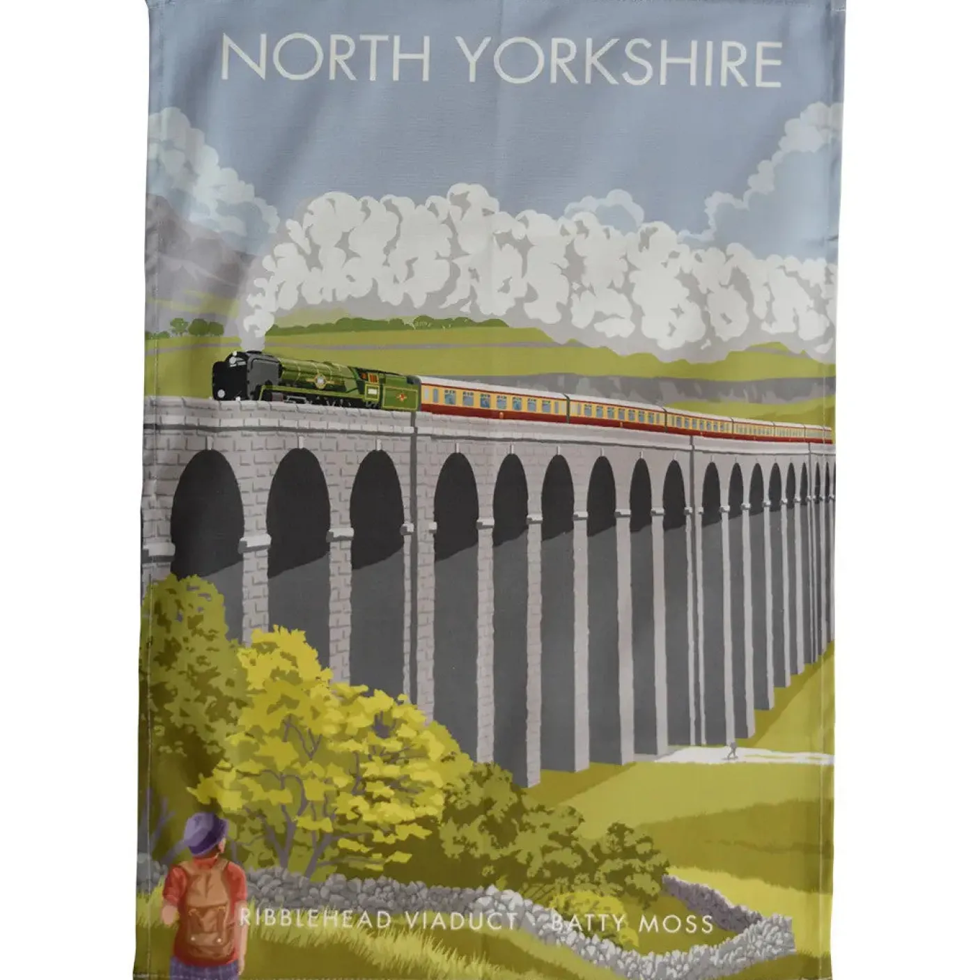 Ribblehead Viaduct - North Yorkshire Tea Towel
