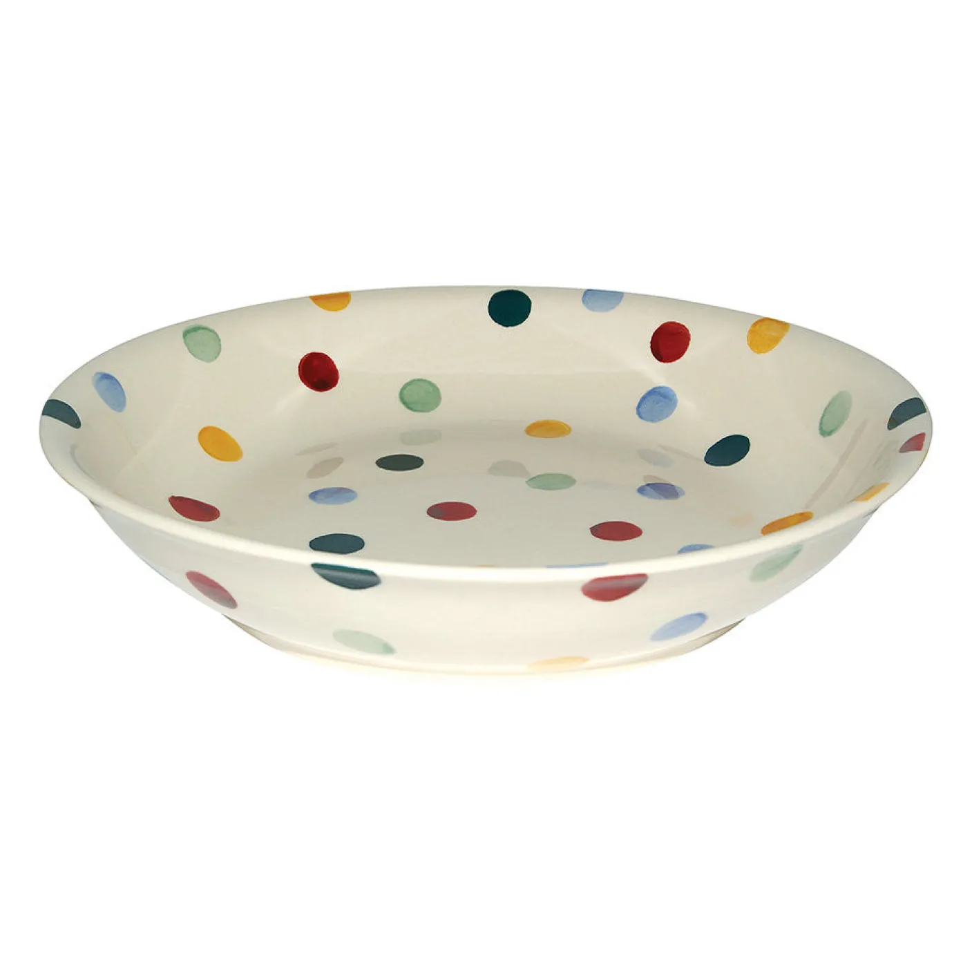 Polka Dot  Medium Pasta Bowl