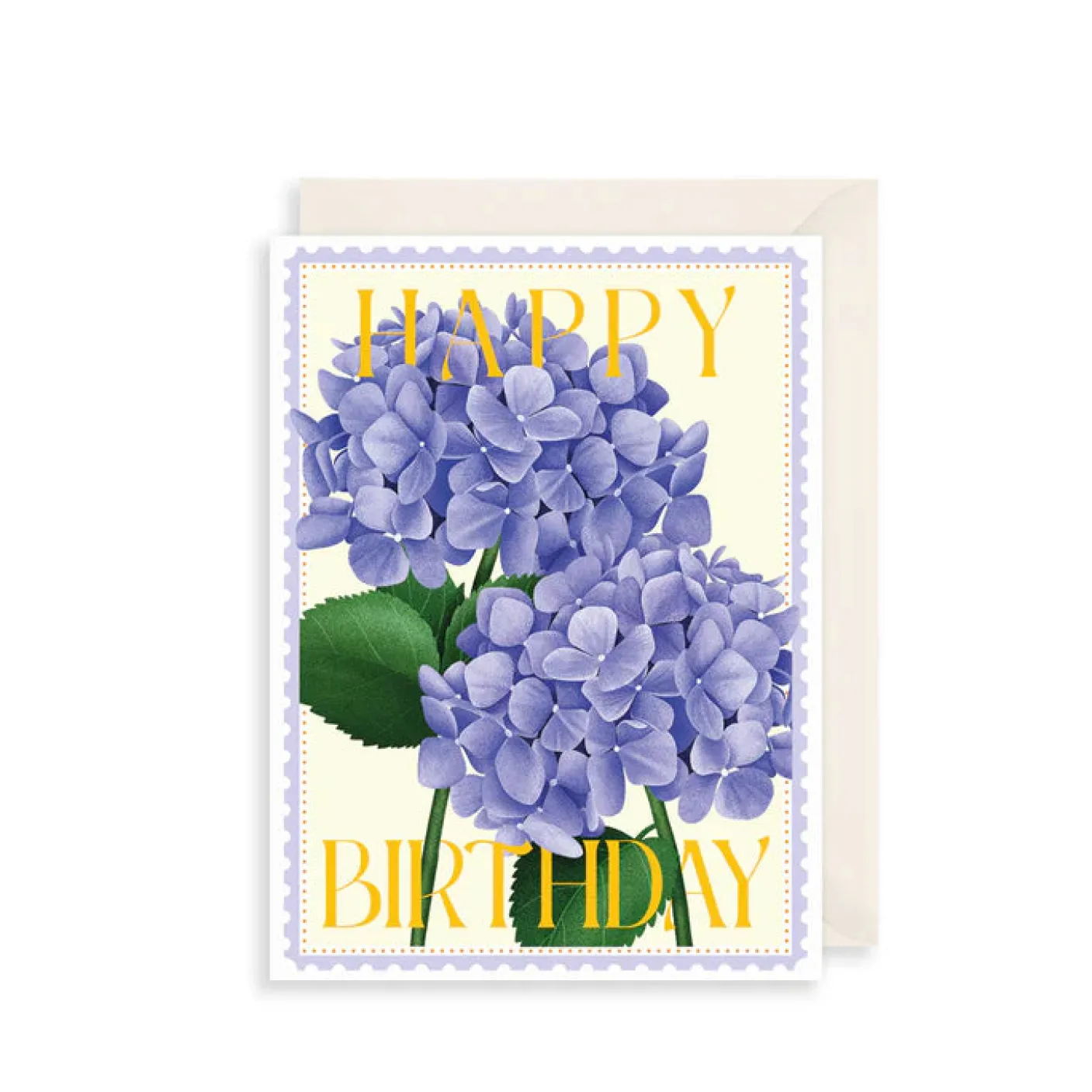 Hydrangeas Birthday Greeting Card