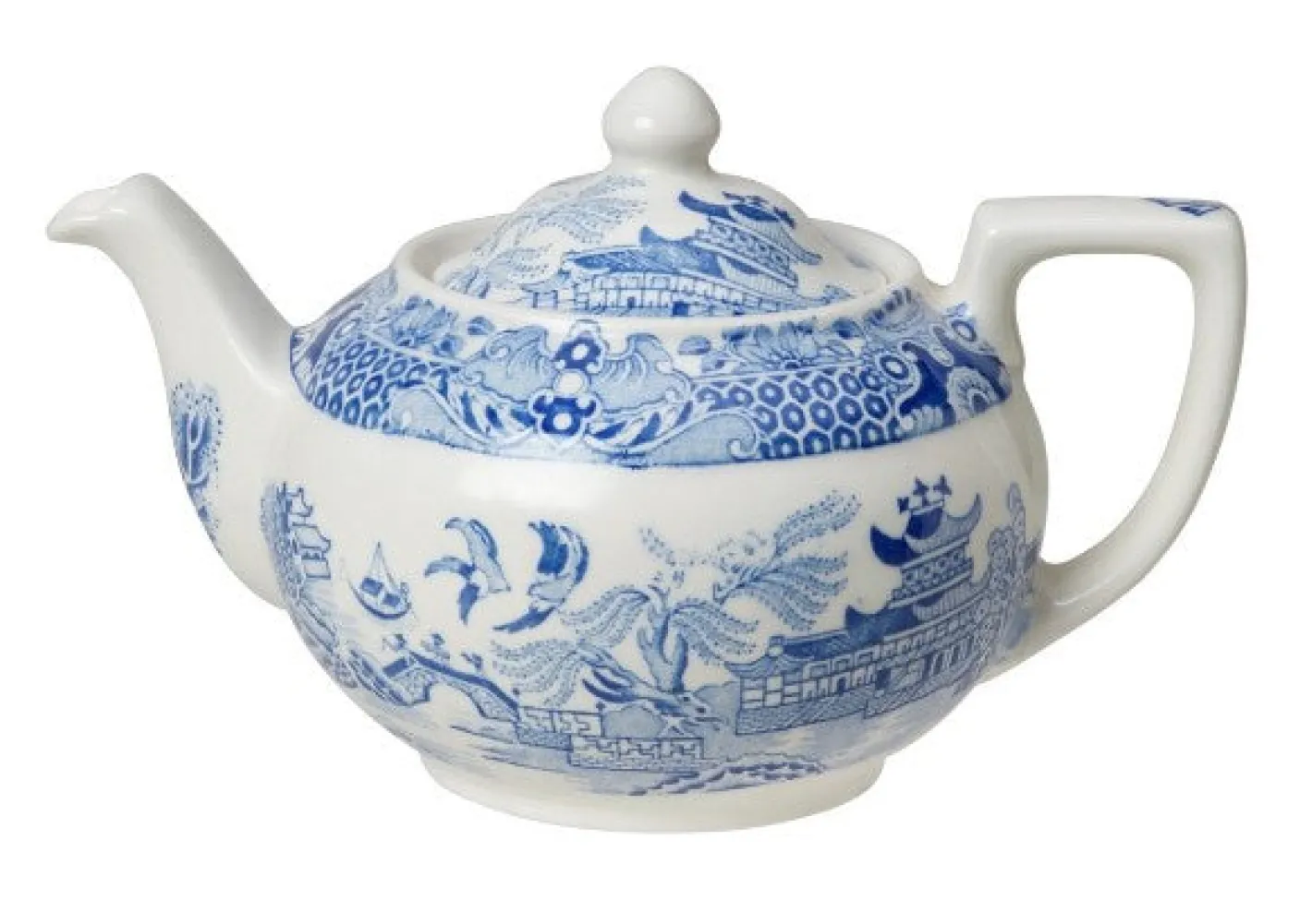 Blue Willow Teapot Small