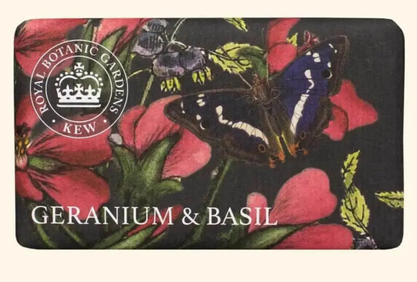 Kew Gardens Geranium & Basil Soap