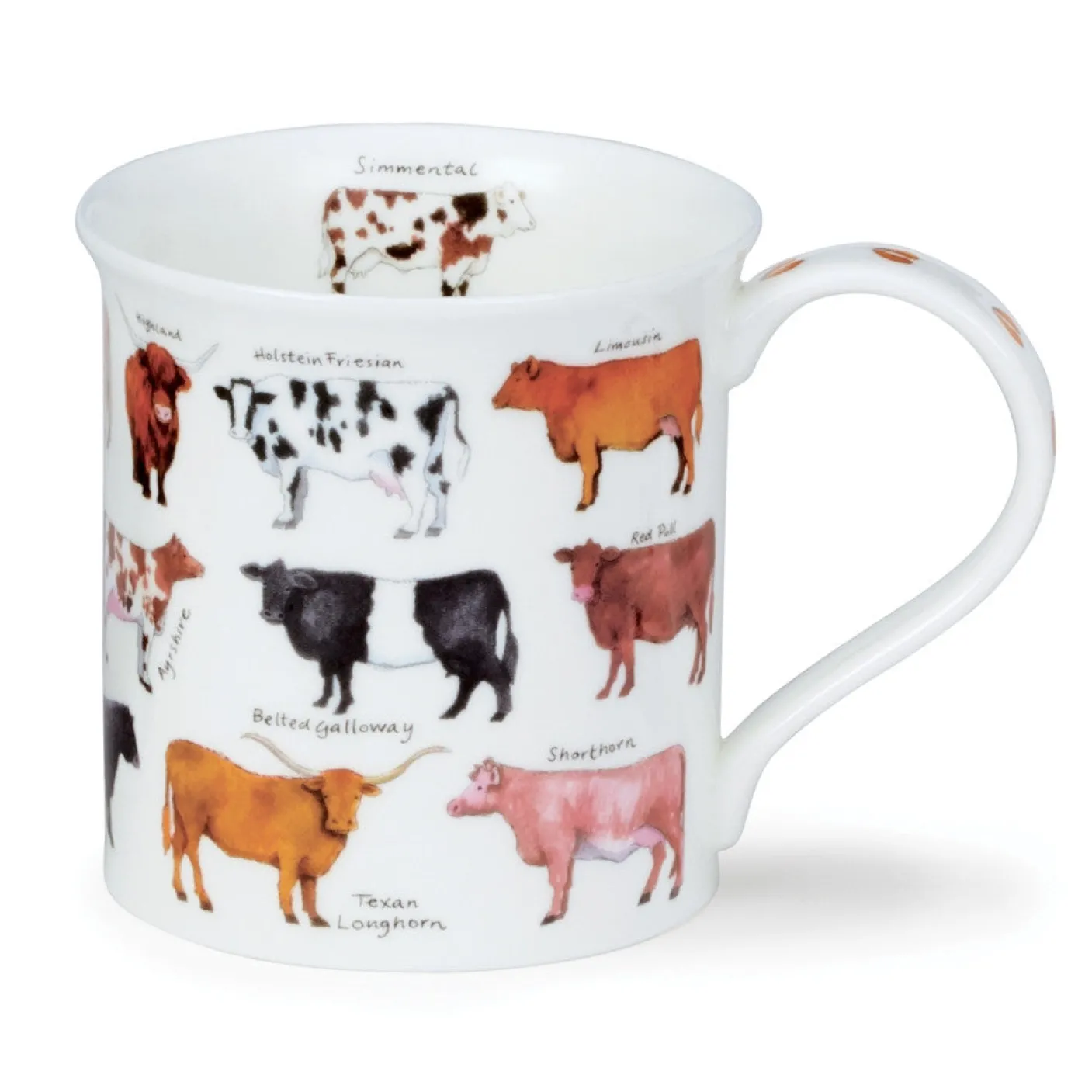Bute Animal Breeds Mug