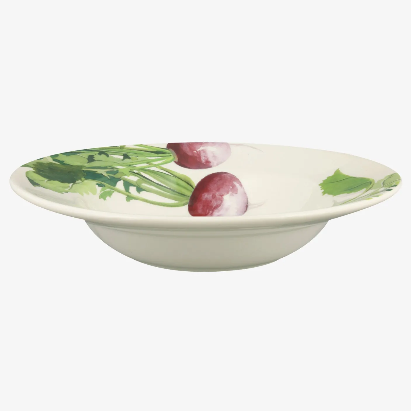 Vegetable Garden Turnip Soup Plate