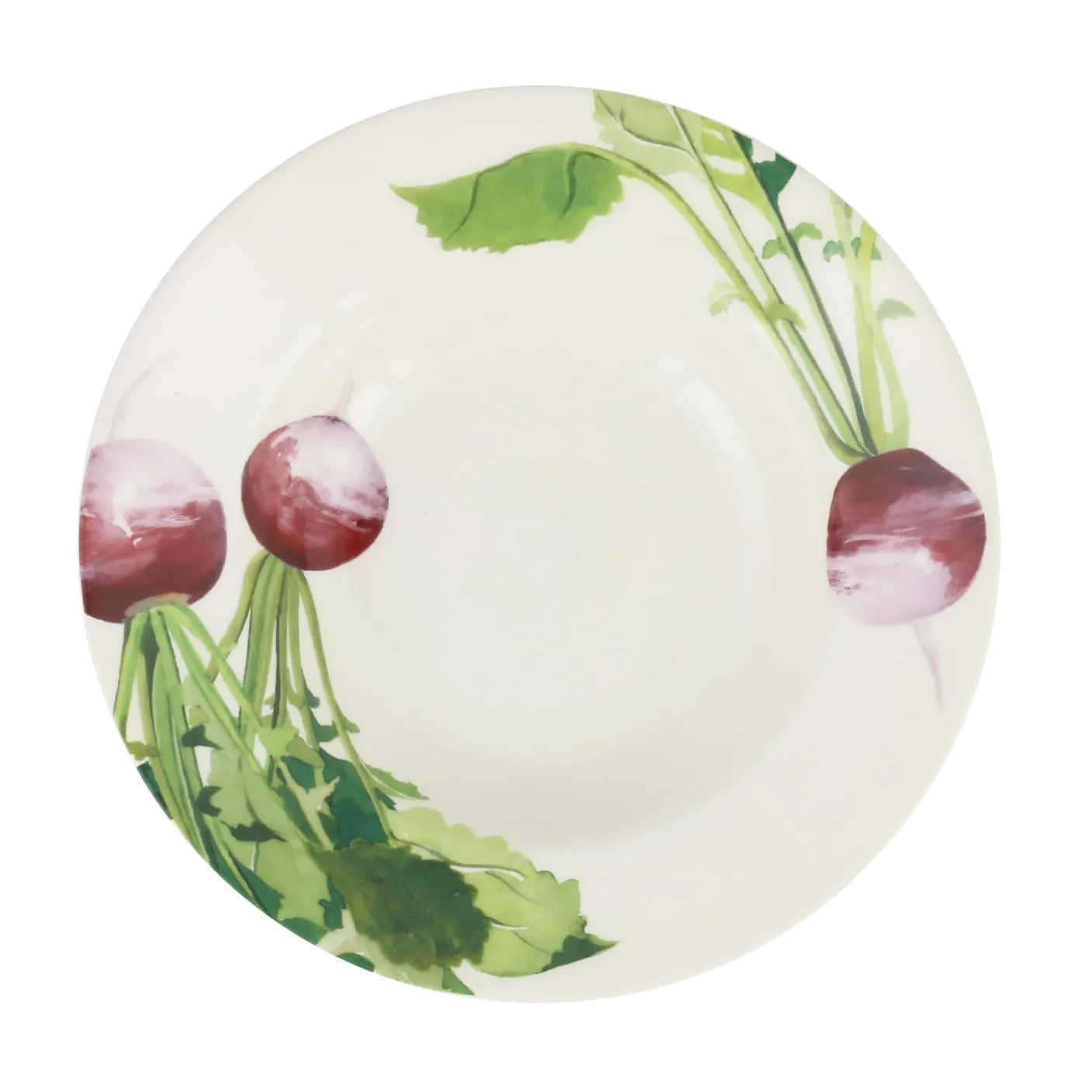 Vegetable Garden Turnip Soup Plate