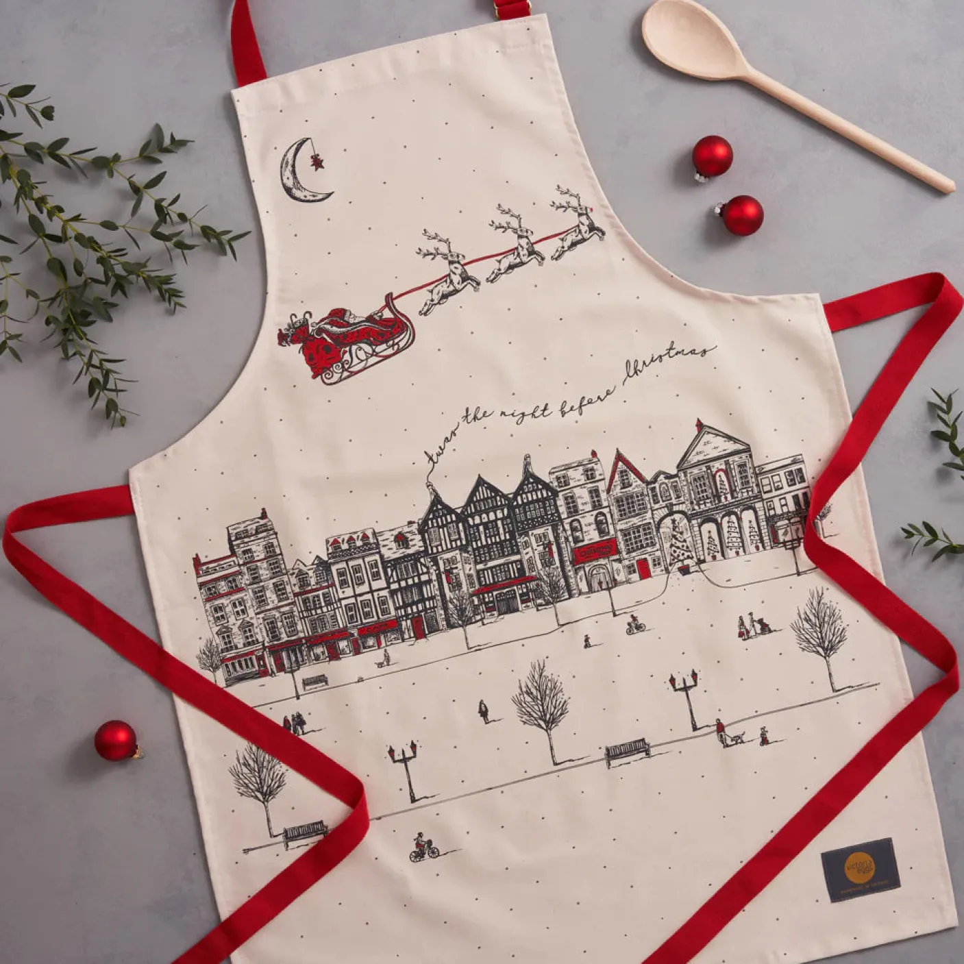 Santa's Sleigh Apron