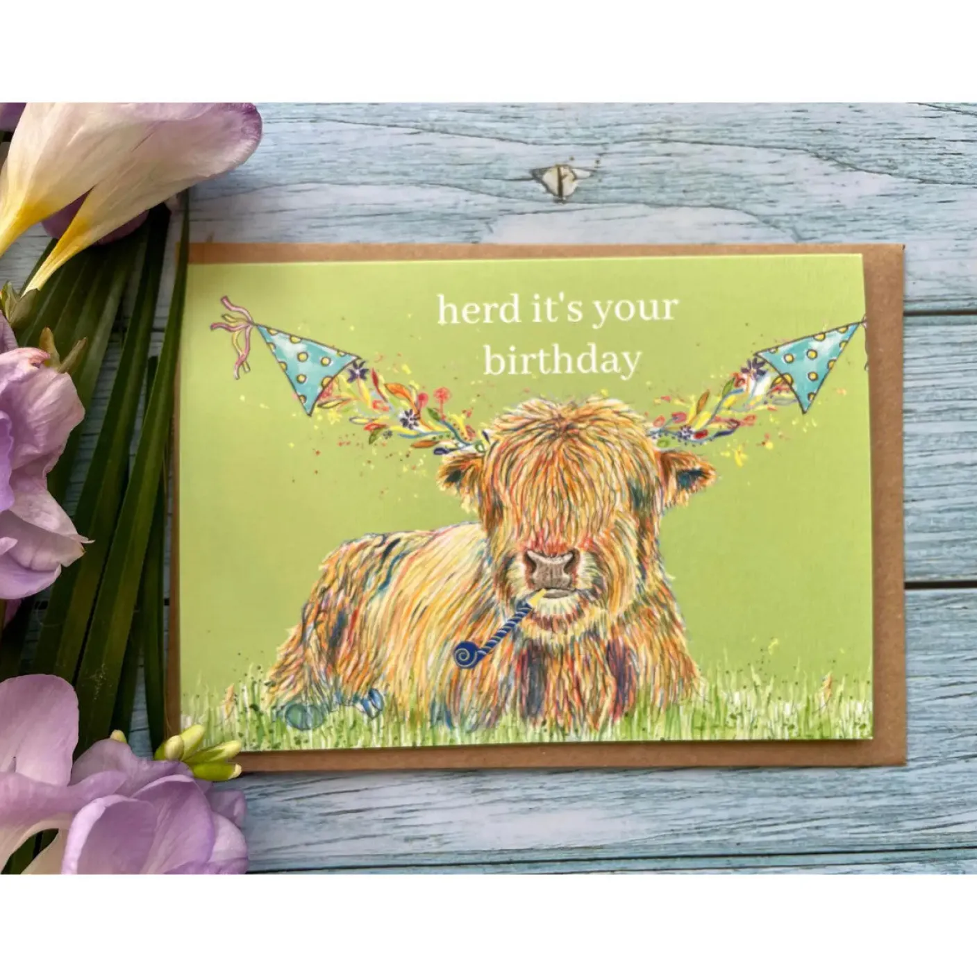 Herd It's Your Birthday Eco-card