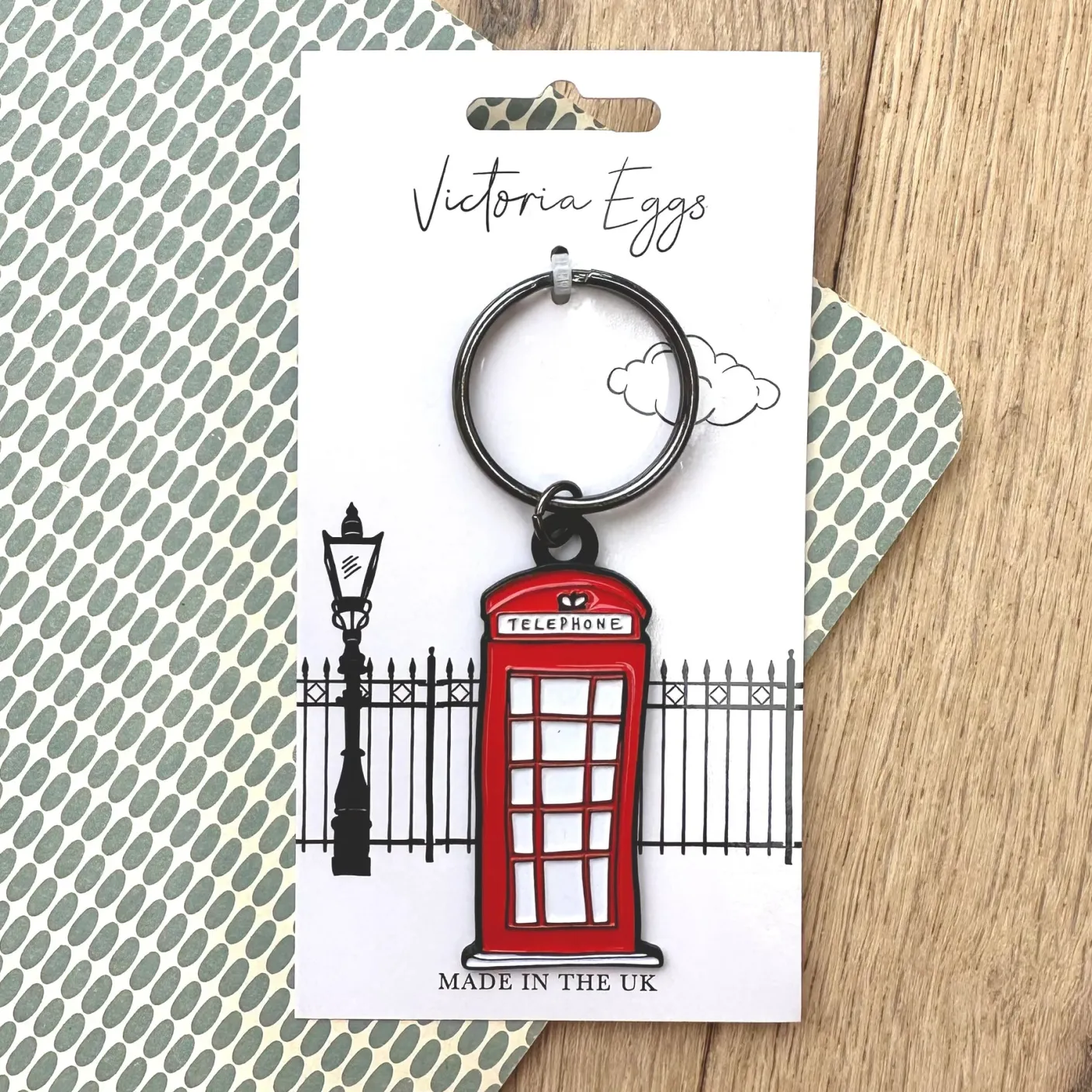 Telephone Box Keyring