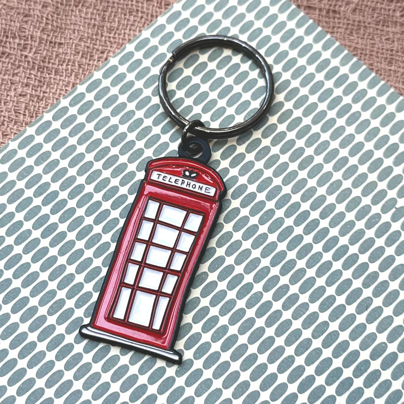 Telephone Box Keyring