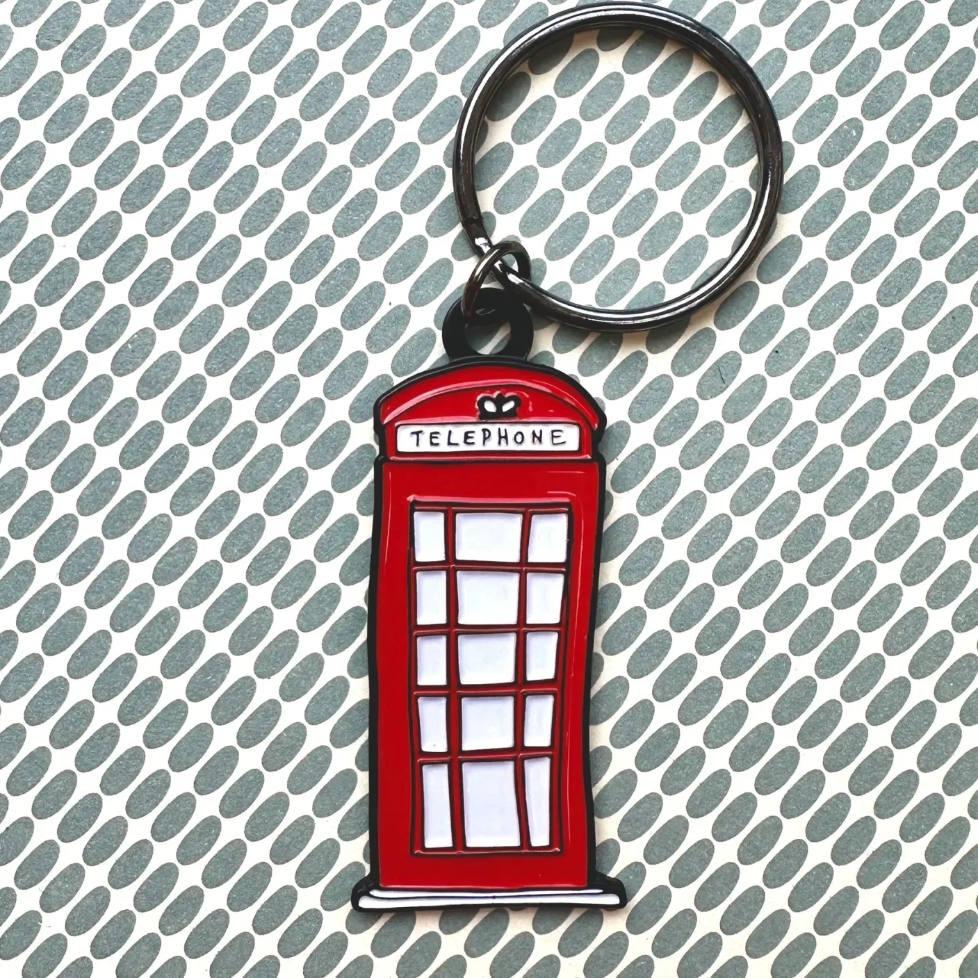 Telephone Box Keyring