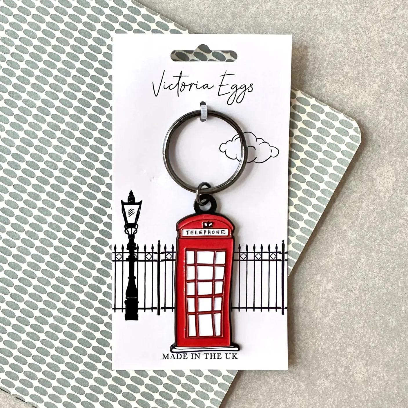 Telephone Box Keyring