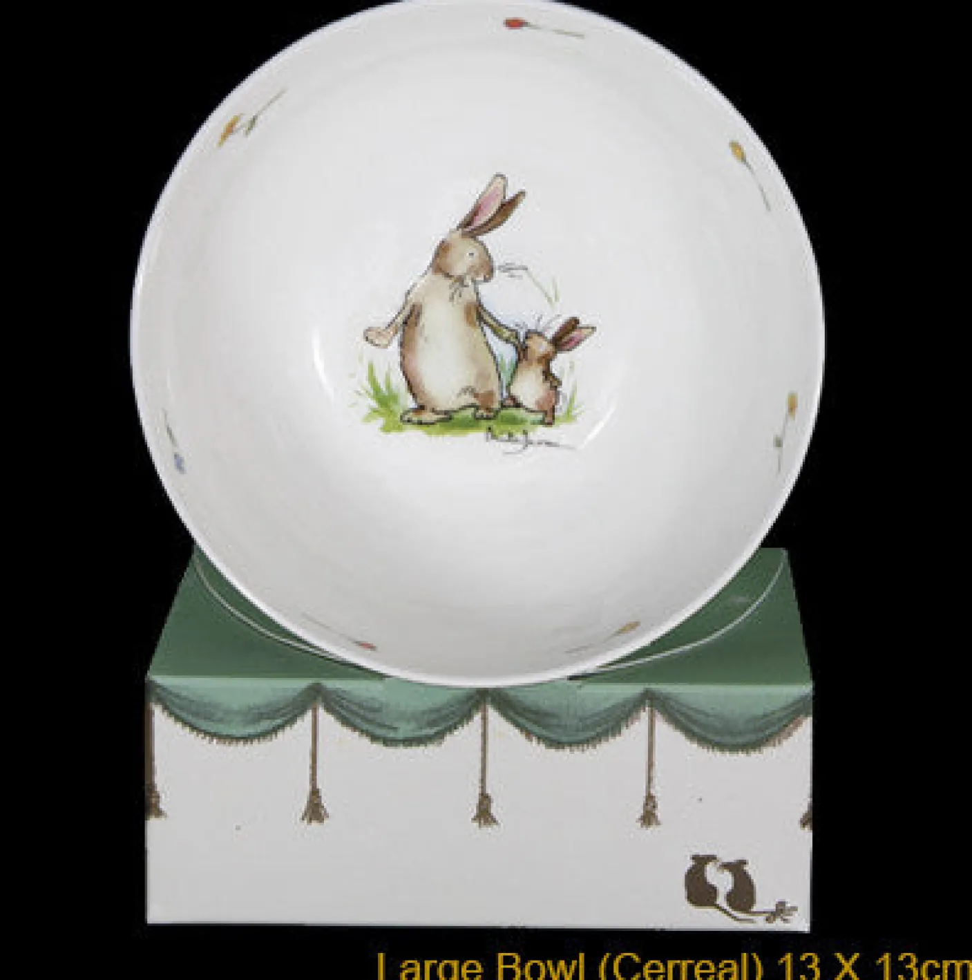 Walking Together Large Bone China Bowl
