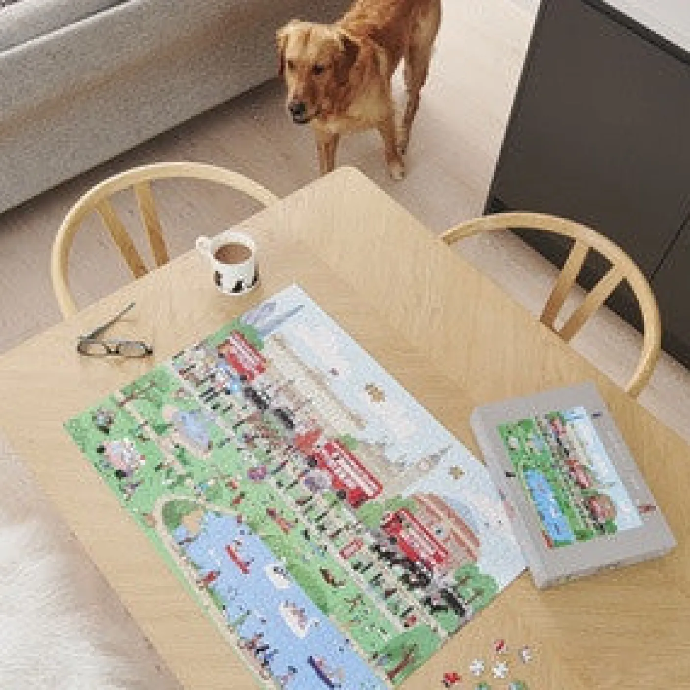 Dog Walkers of London Jigsaw Puzzle