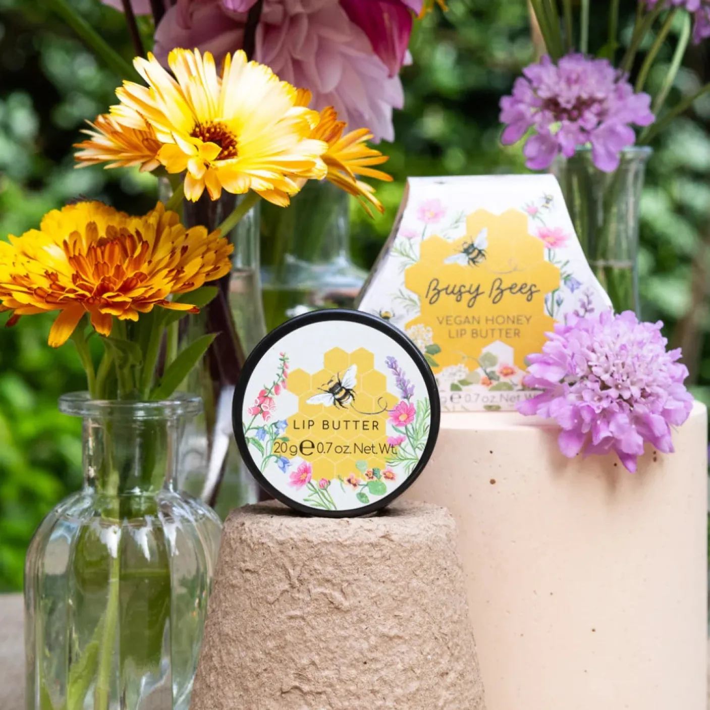 Heathcote & Ivory Busy Bee Vegan Honey Lip Butter