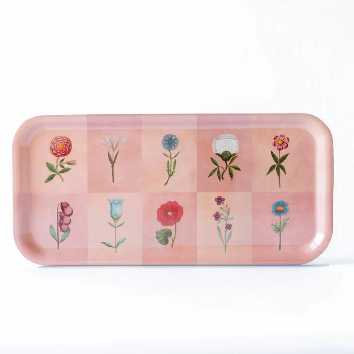 Festival of Flowers Birchwood Tray