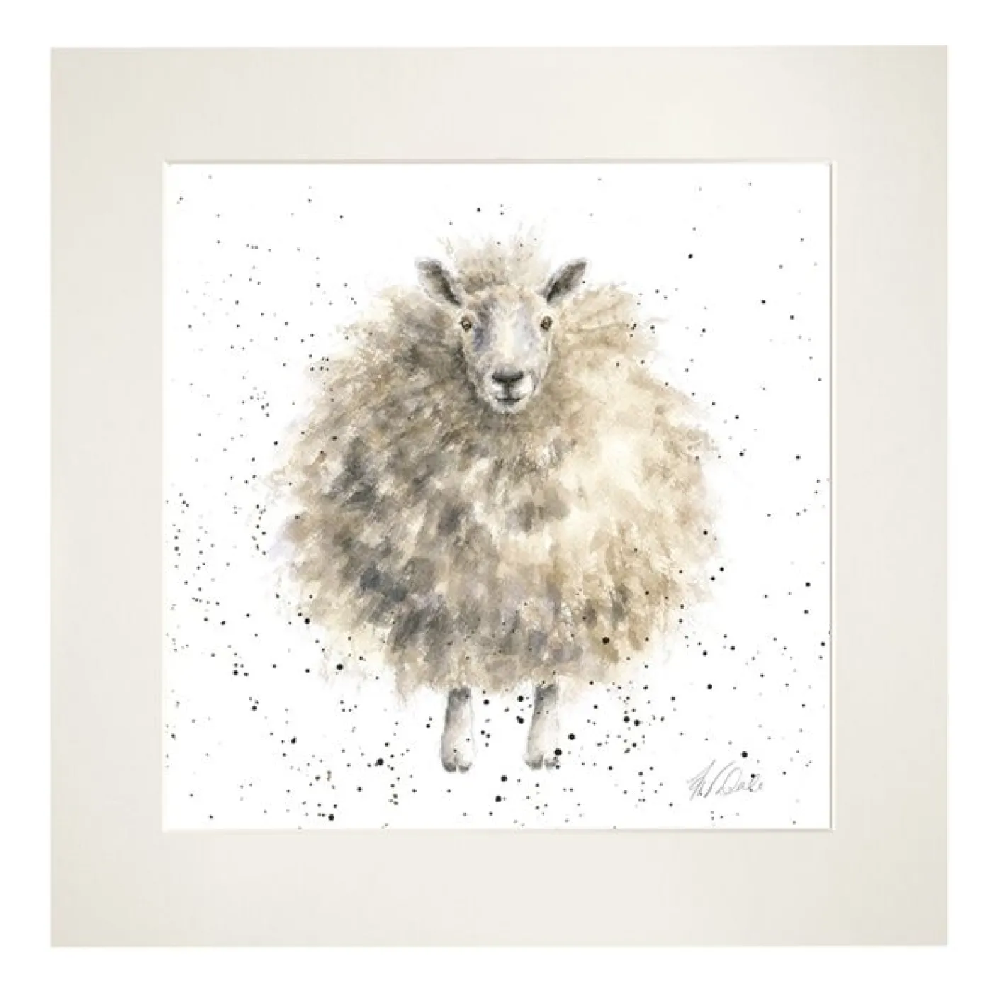 Wrendale Designs 'The Woolly Jumper' Art Print