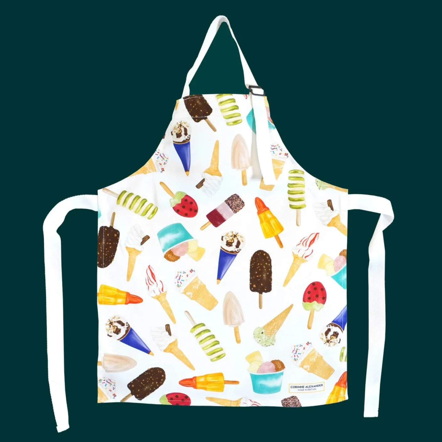 Children's Ice Cream Apron by Corinne Alexander