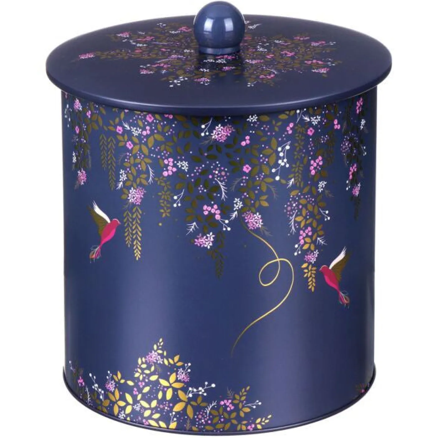 Chelsea Navy Biscuit Barrel