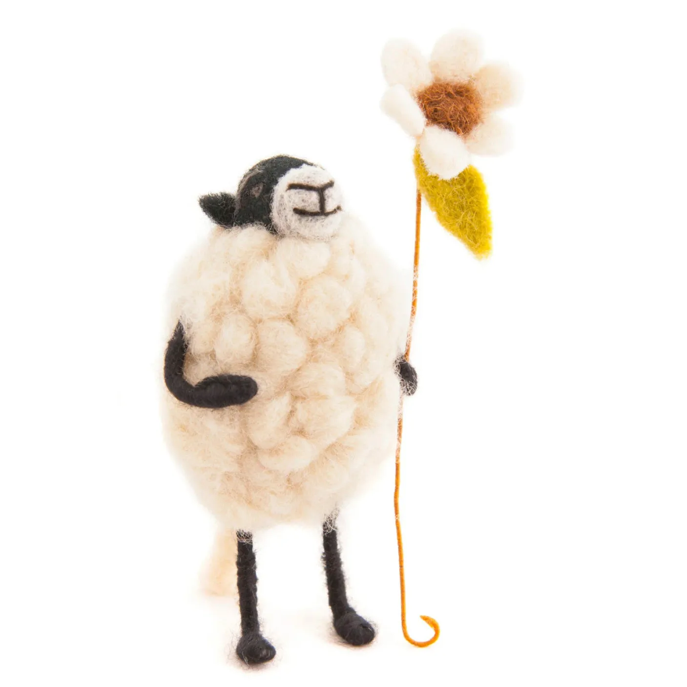 Barbara Sheep with Flower