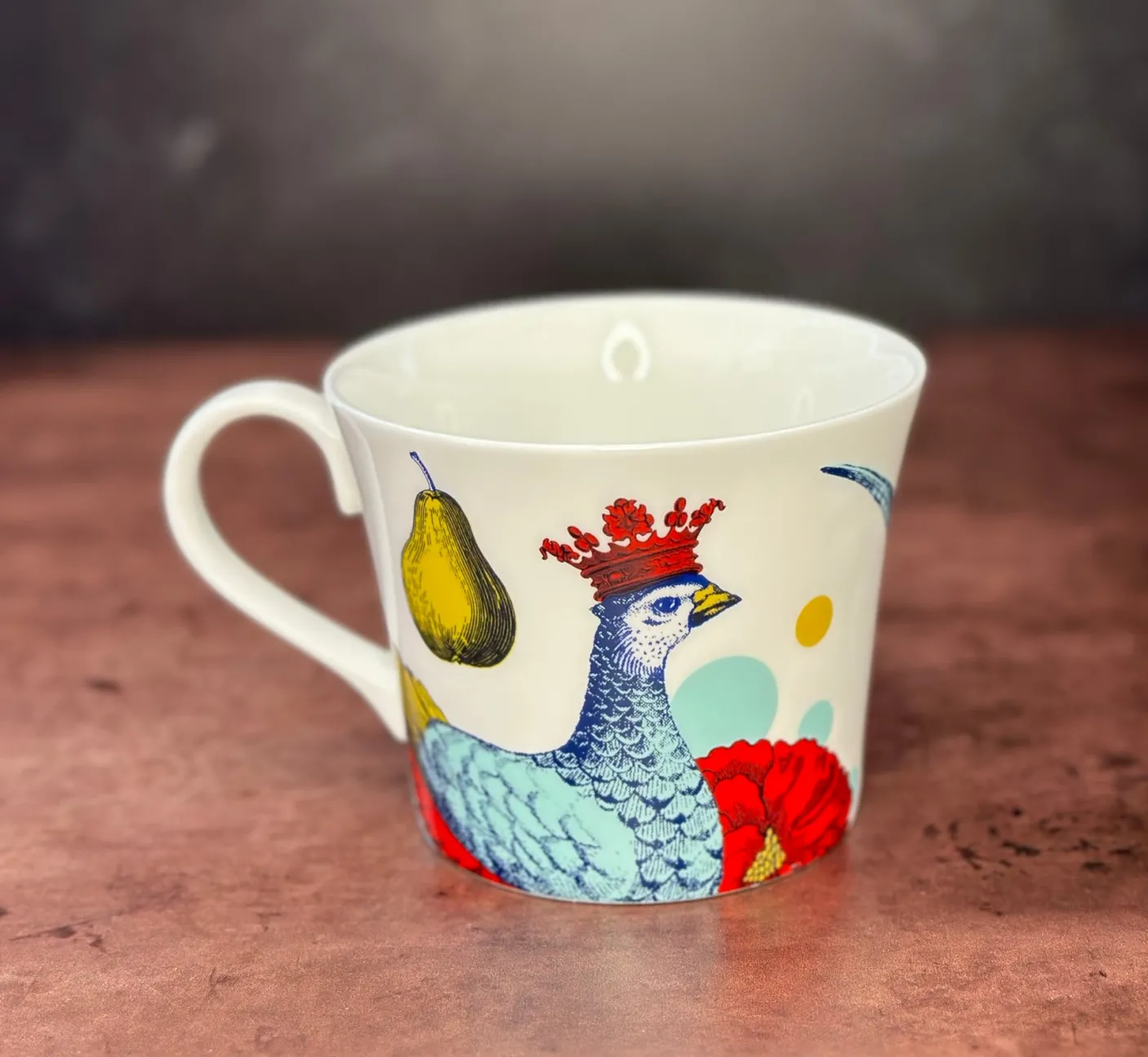 Arcadia Pheasant Bone China Mug