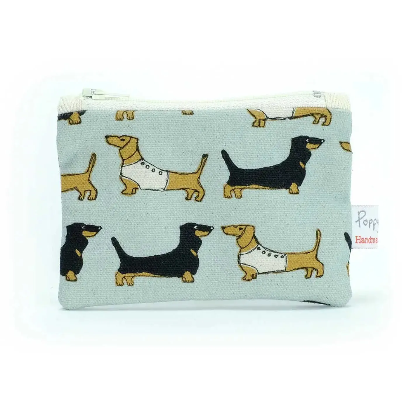 Dachshund Small Flat Coin Purse