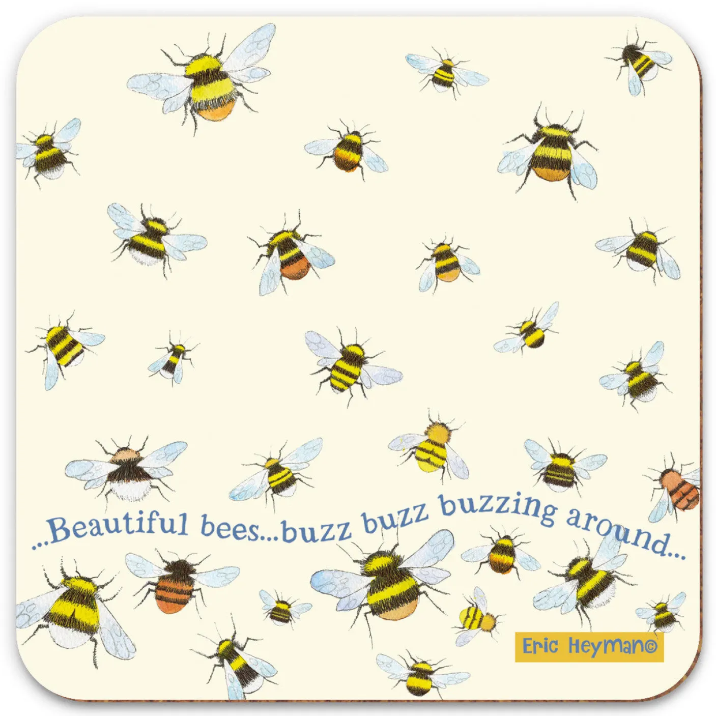 Bees Coaster