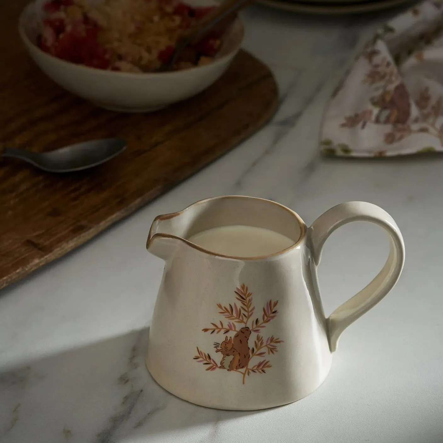 Woodland Friends Mini Stoneware Jug
