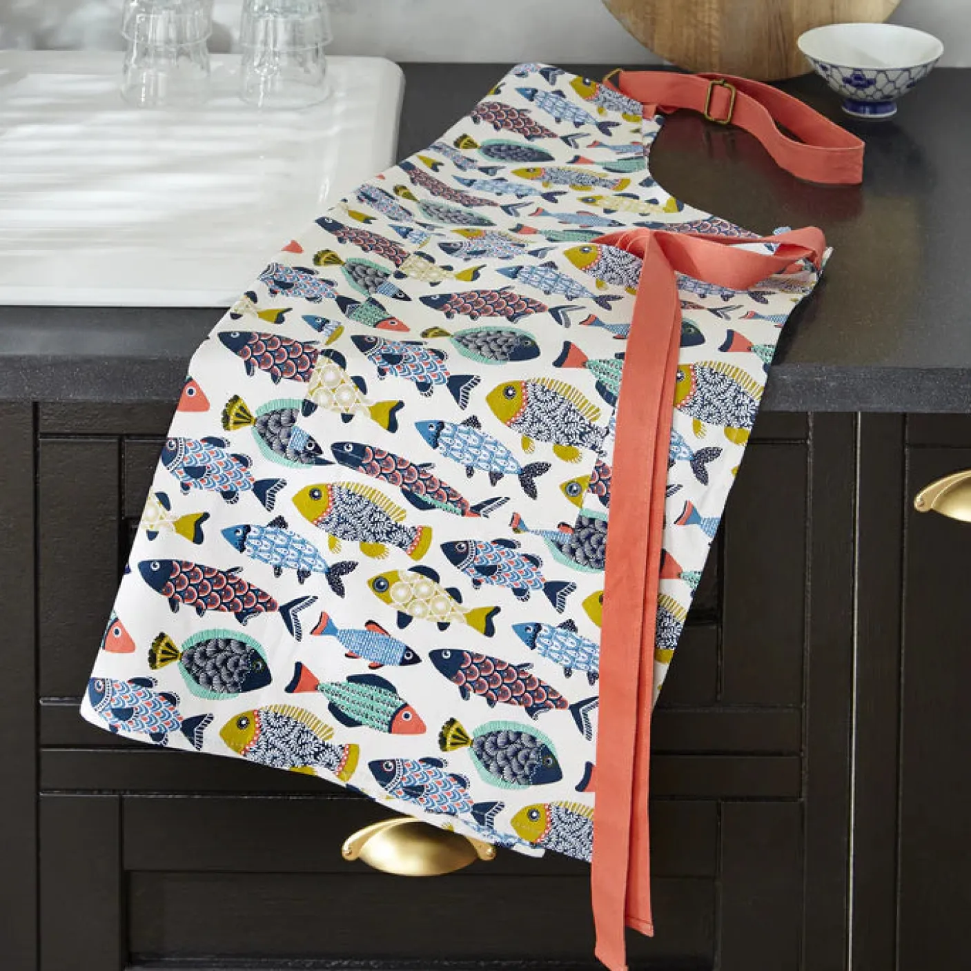 Aquarium Cotton Apron
