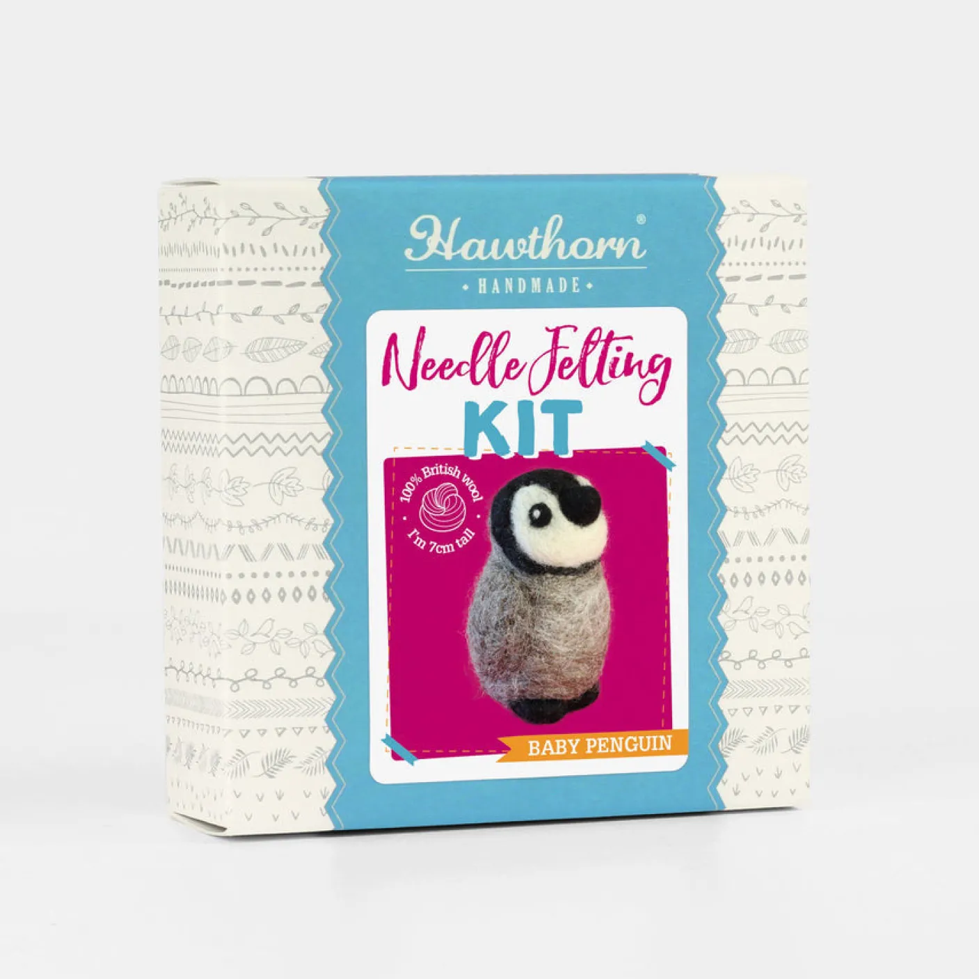 Baby Penguin Mini Felting Kit
