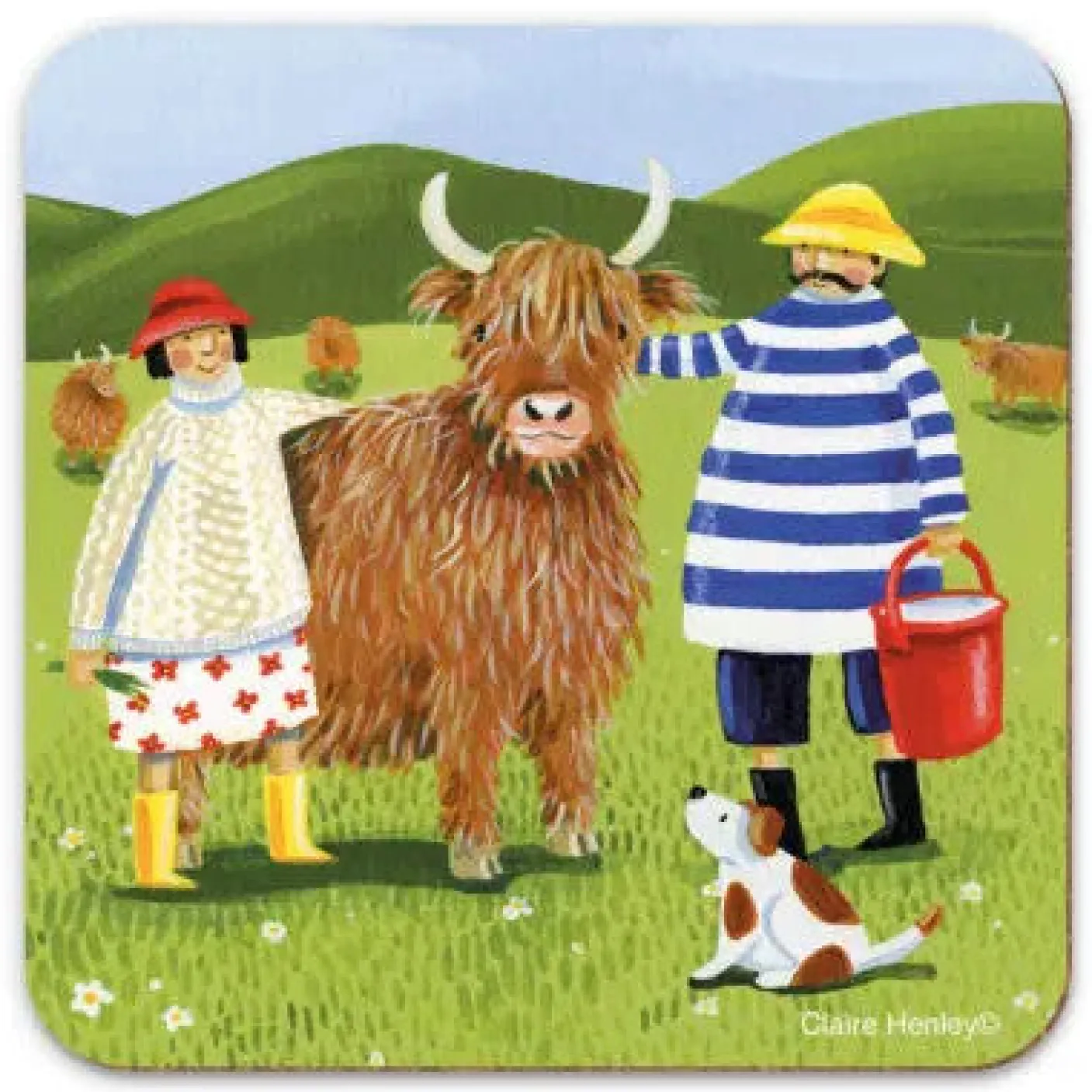 Highland Cow Adventure Coaster