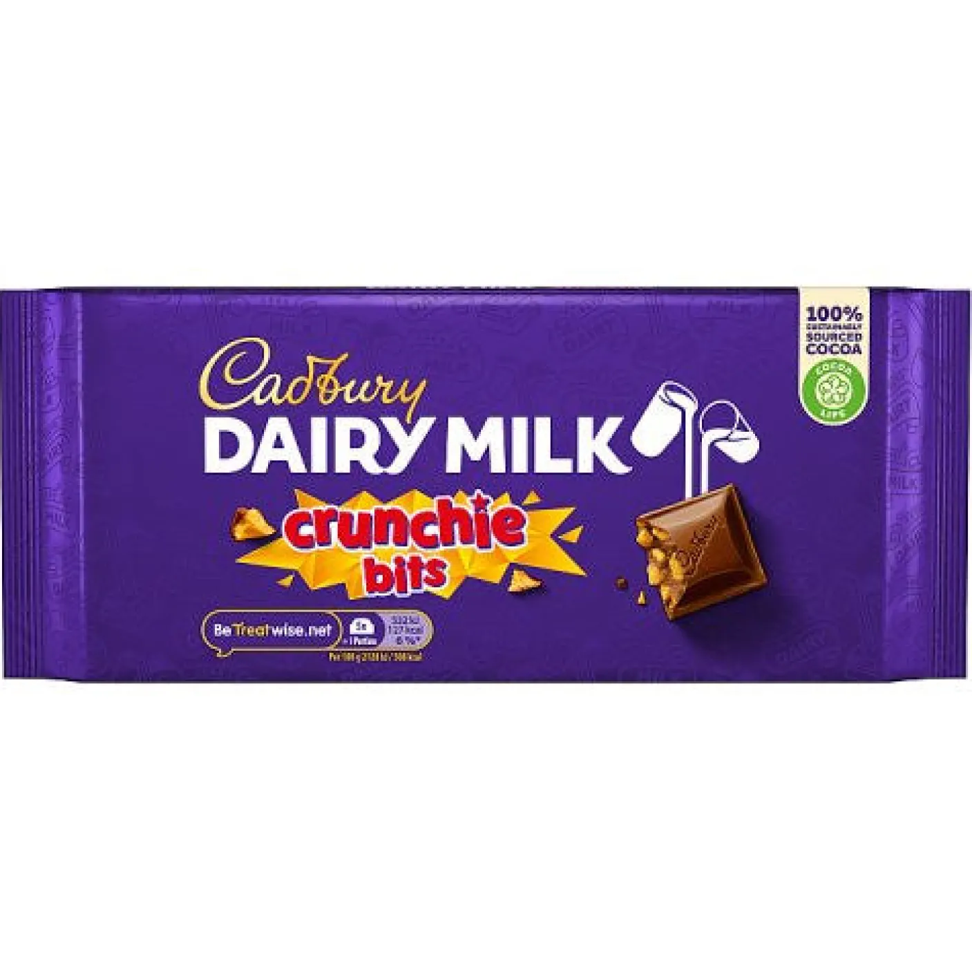 Cadbury's Dairy Milk with Crunchie 180g