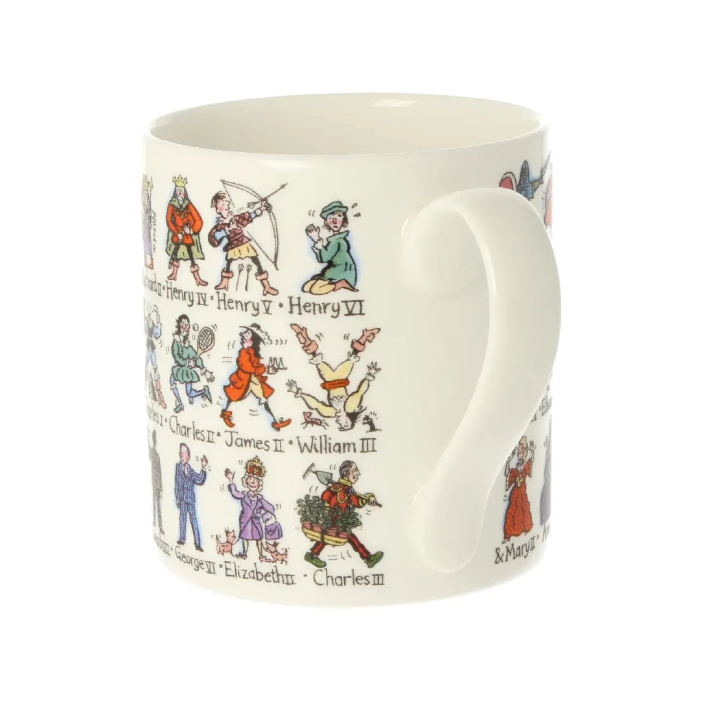 Kings & Queens of England Bone China Mug