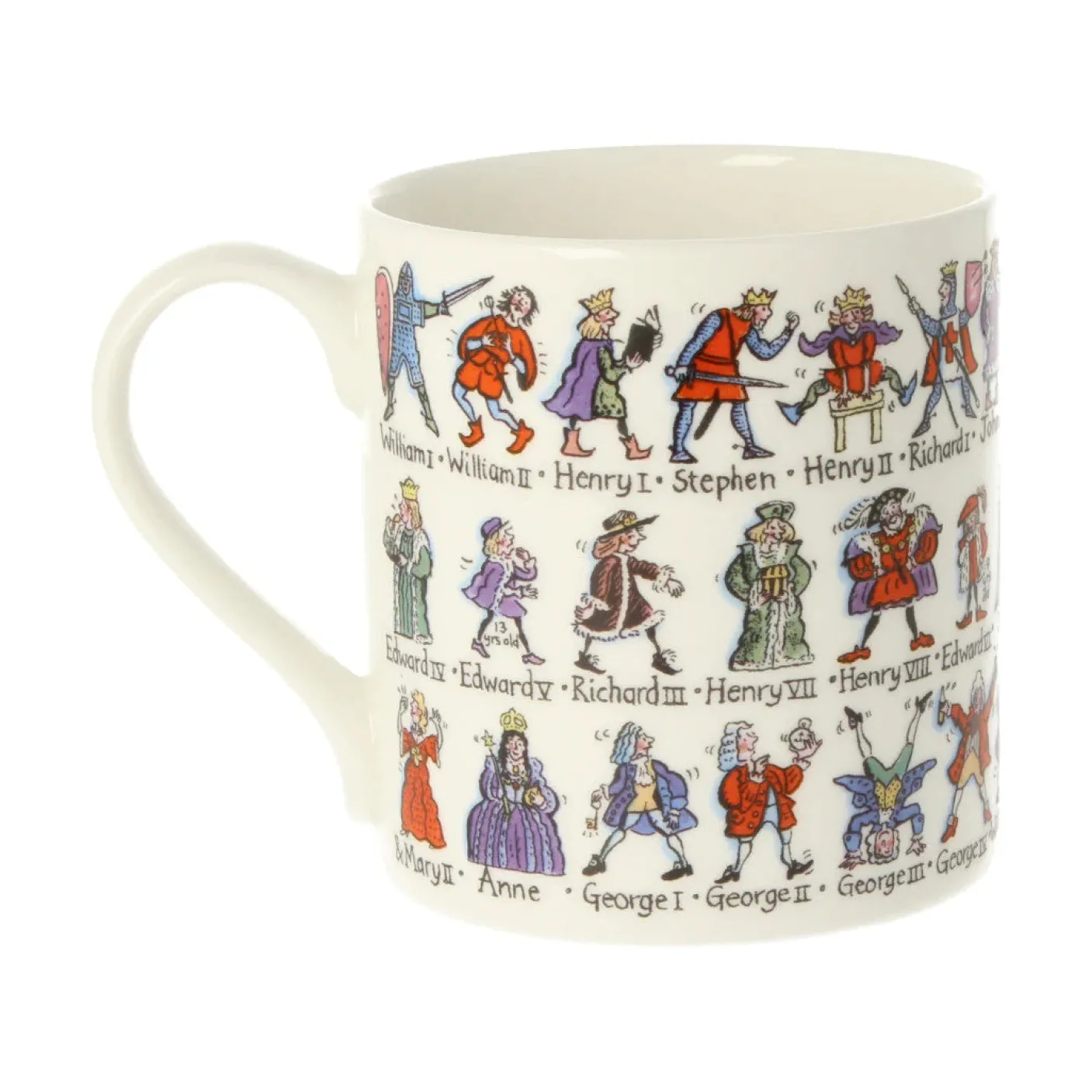 Kings & Queens of England Bone China Mug