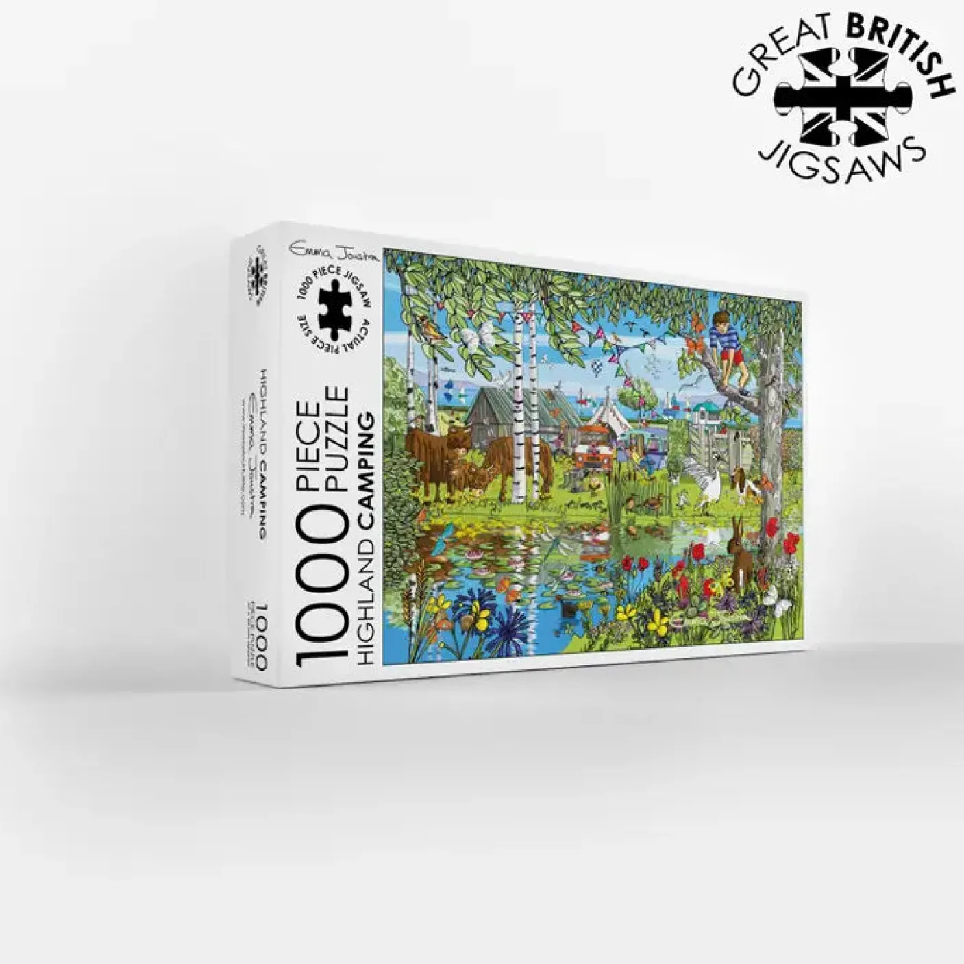 Highland Camping 1000 Piece Jigsaw Puzzle