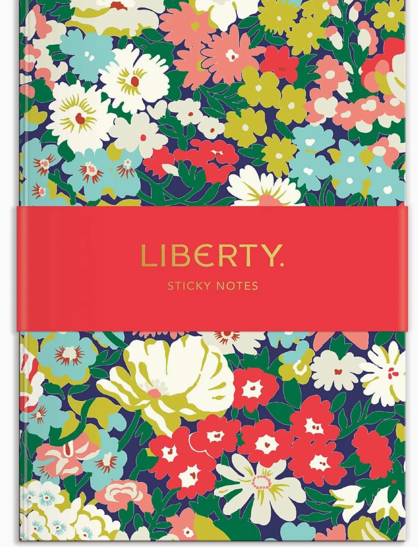 Liberty Floral Sticky Notes Hard Cover Book