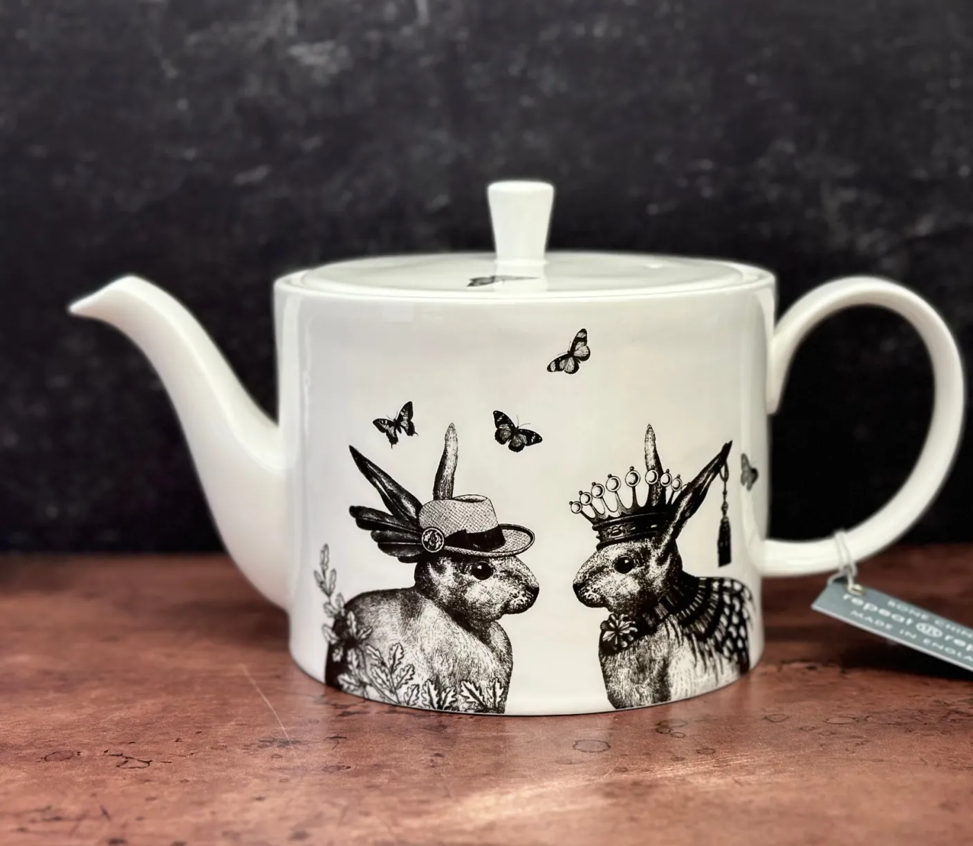 Sunday Best Mr and Mrs Rabbit Teapot