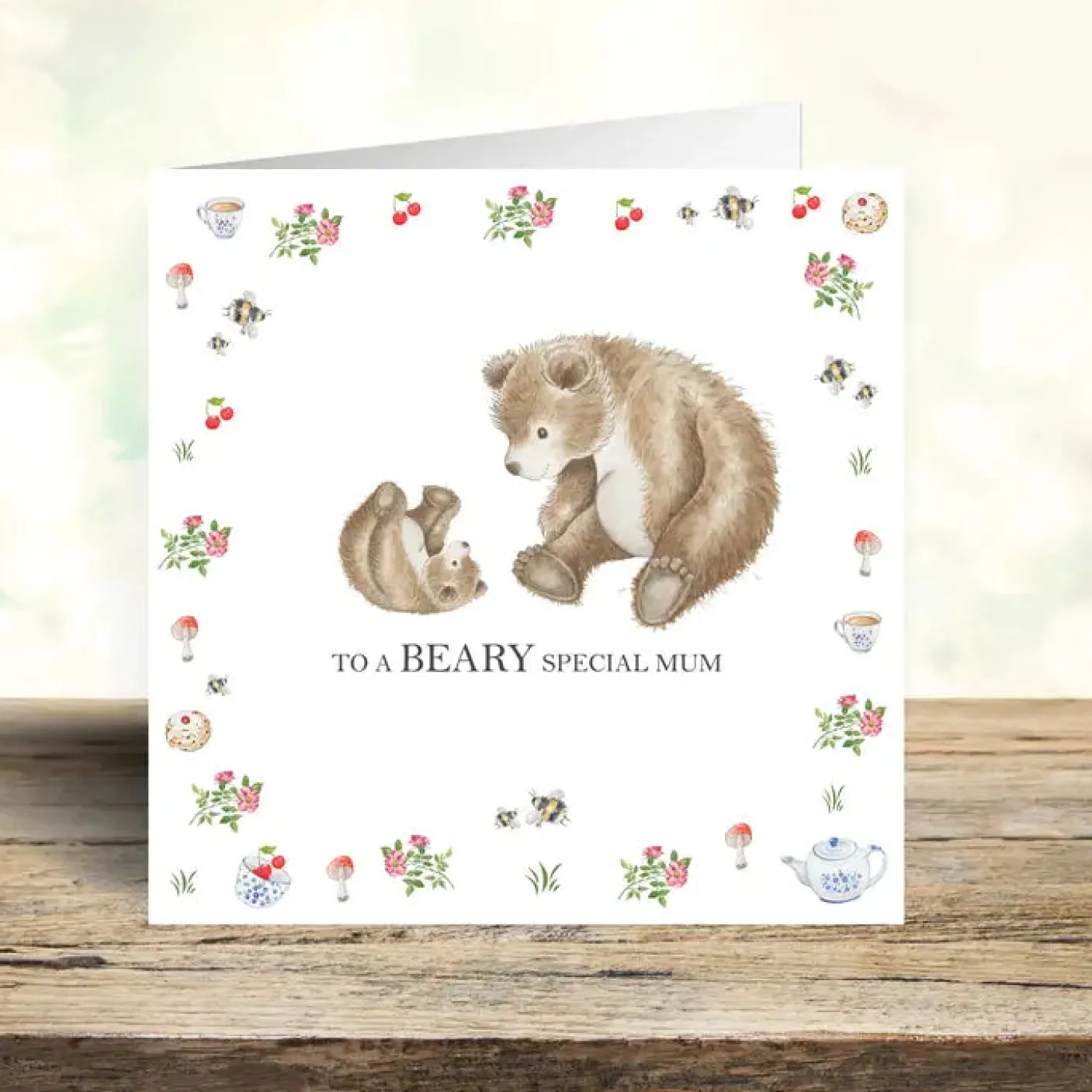'Beary Special Mum' Mother's Day Card