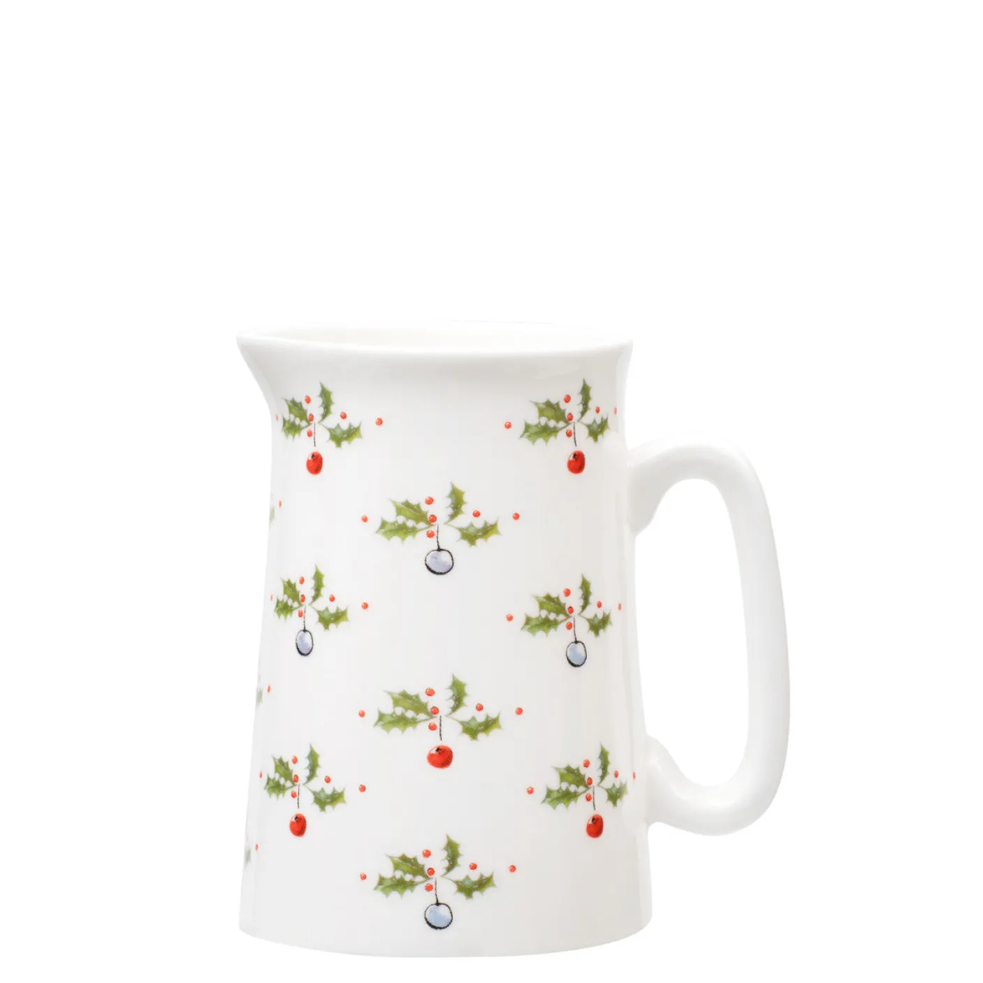 Holly and Berry Bone China Small Jug