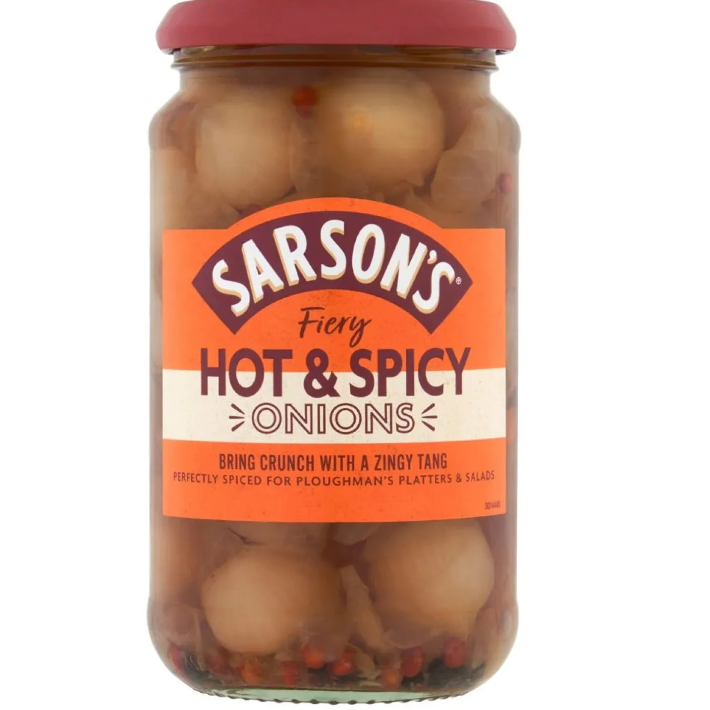 Sarsons Hot & Spicy Pickled Onions