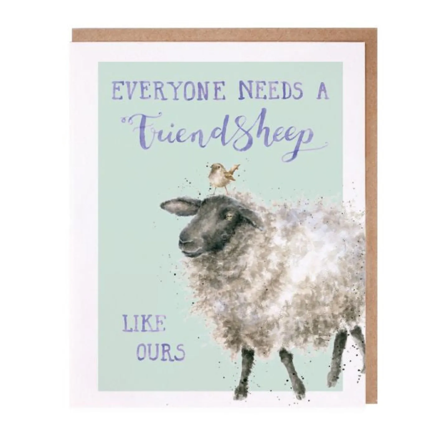 'Friendsheep' Sheep Greetings Card