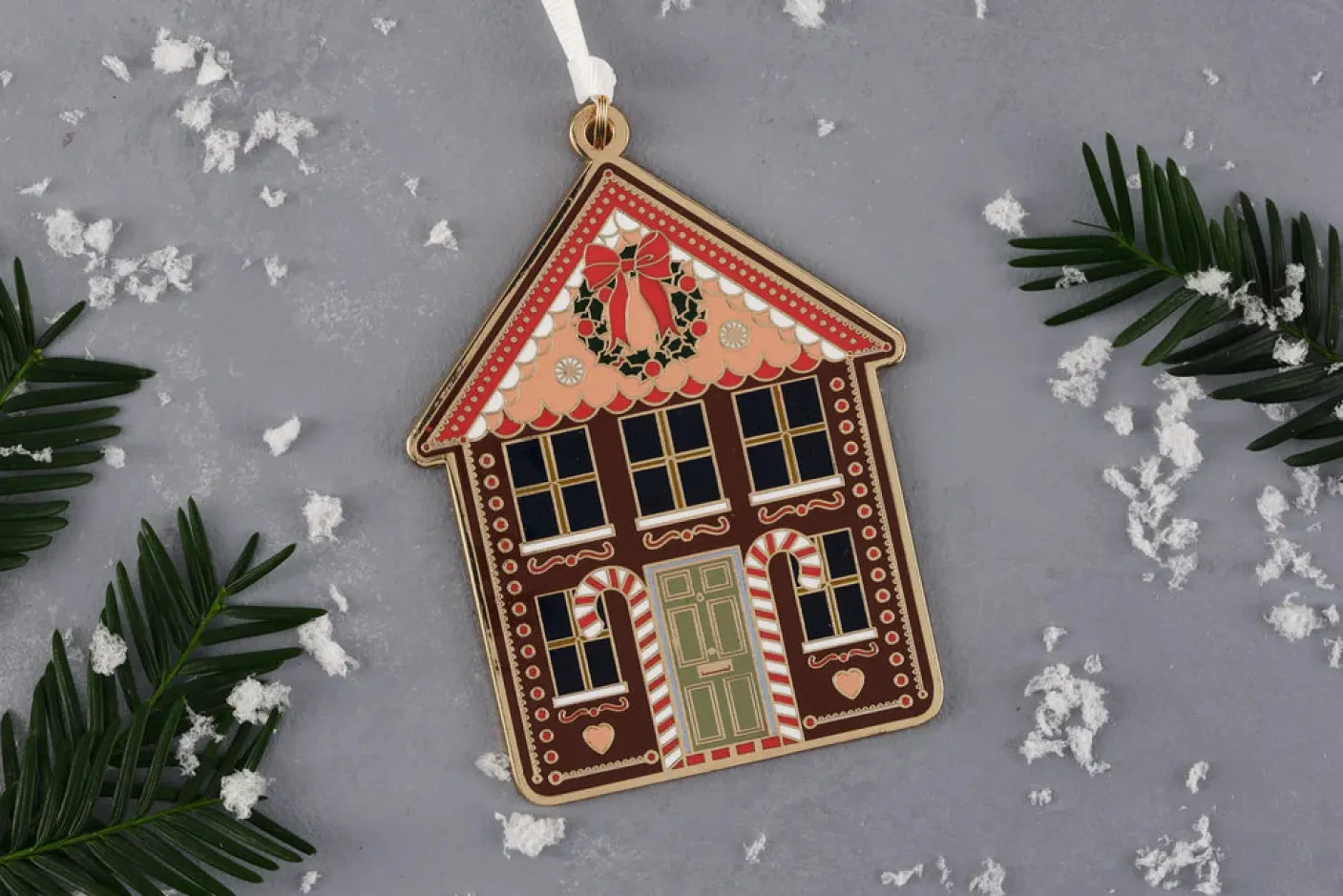 Gingerbread House Tree Decoration