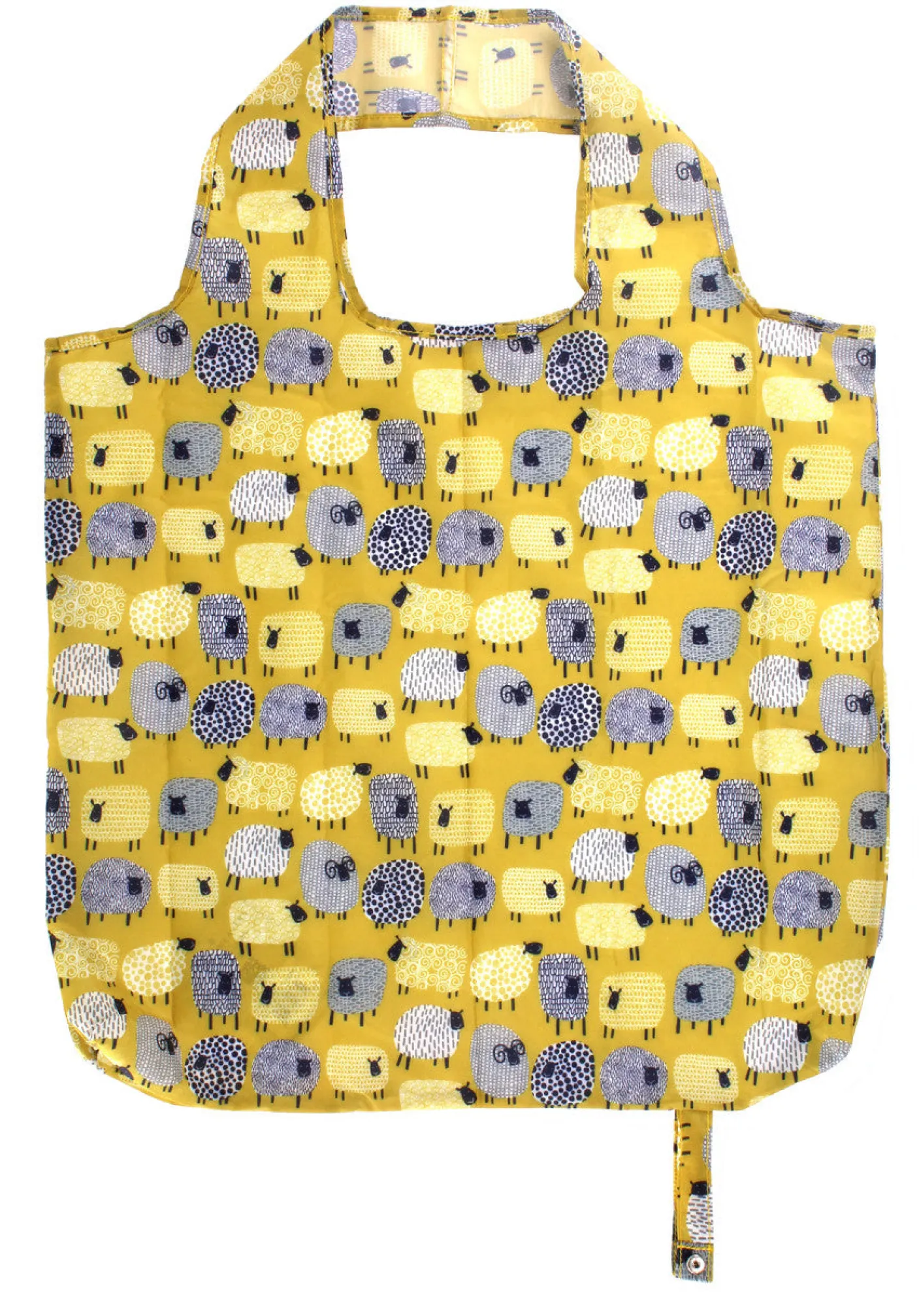 Dotty Sheep Packable Bag